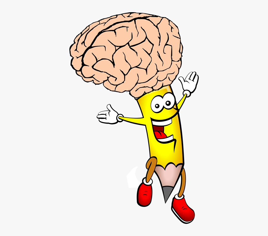Brainstormessays Logo - Cartoon Pencil With Face, Transparent Clipart
