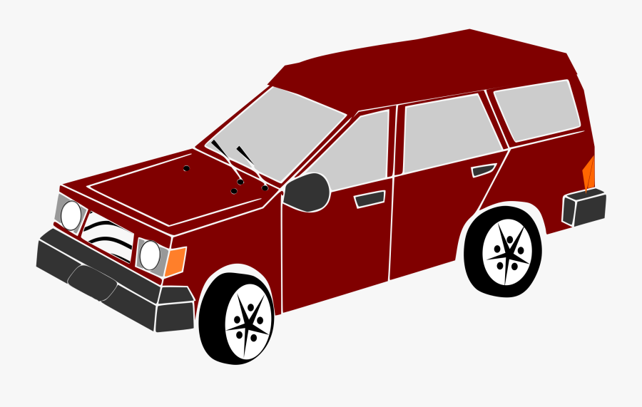 Tail Light Cliparts - City Car, Transparent Clipart