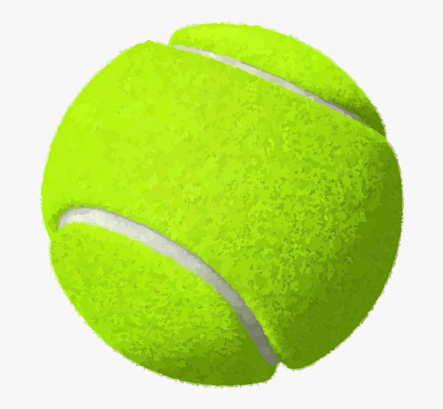 Ball,tennis Ball,tennis Equipment And Supplies - Clipart Tennis Balls, Transparent Clipart