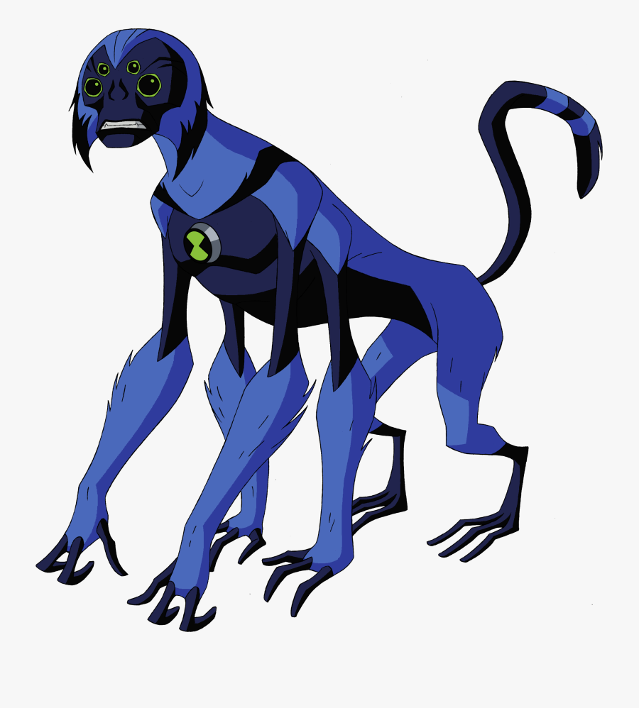 Hd Monkey Mankey Ben - Ben 10 Aliens Spidermonkey, Transparent Clipart