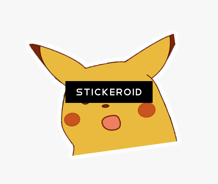 Pikachu Face Png - Pikachu Surprised Face Png, Transparent Clipart