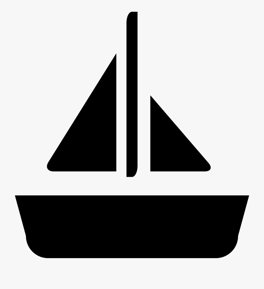 Boat With A Sail Comments - Barco Png, Transparent Clipart