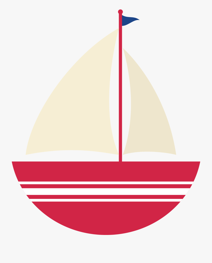 Nautical Boat Blue Png, Transparent Clipart