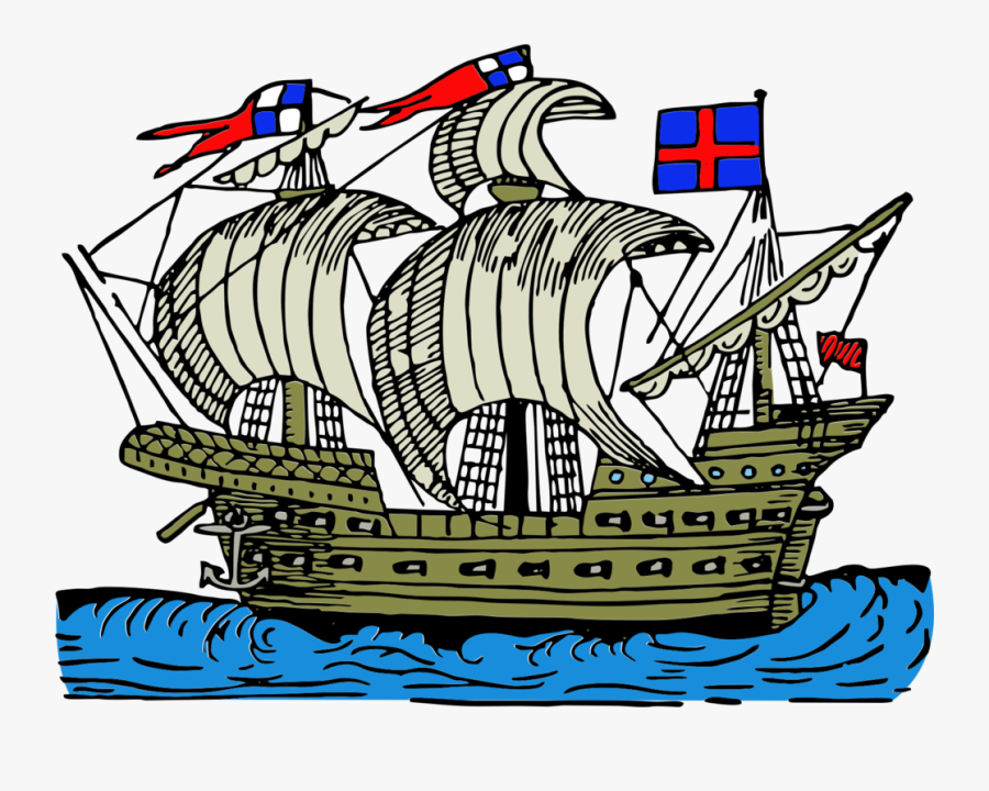 Transparent Sailing Ship Png - Синдбад Мореход Третье Путешествие, Transparent Clipart