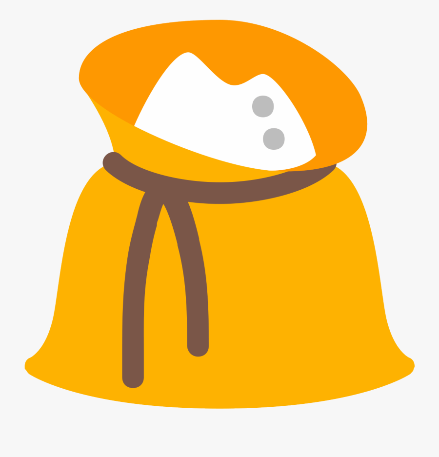 Flour Drawing Vector - Saco De Harina Png, Transparent Clipart