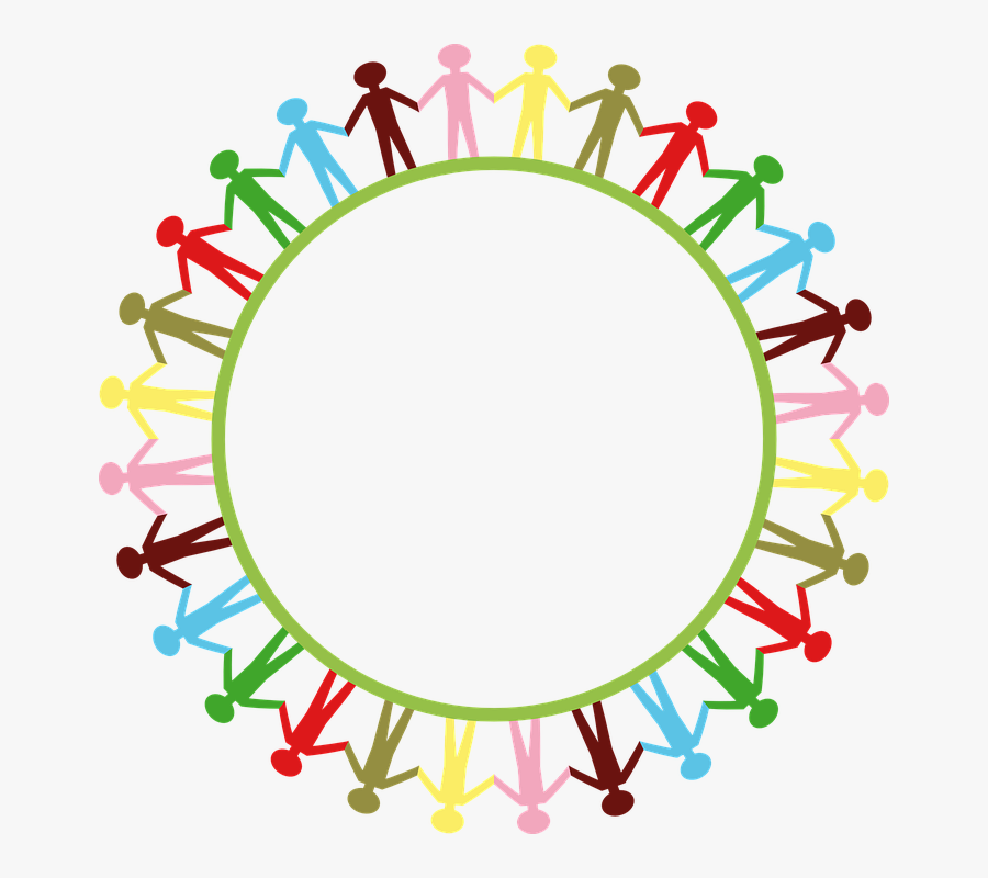 Globe-304586 - Children Holding Hands Clipart, Transparent Clipart