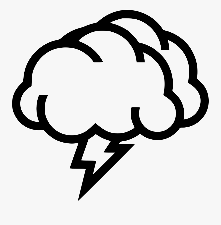 Stormy Cloud Icon Gif, Transparent Clipart
