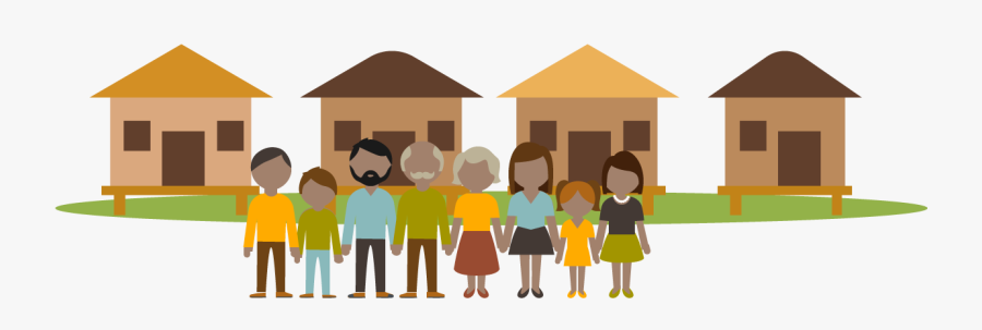 The Power Of Financial Aid - Local Community People, Transparent Clipart