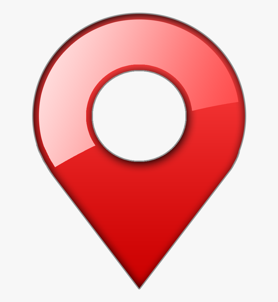 Google - Location - Icon - Red Location Icon Transparent Png, Transparent Clipart