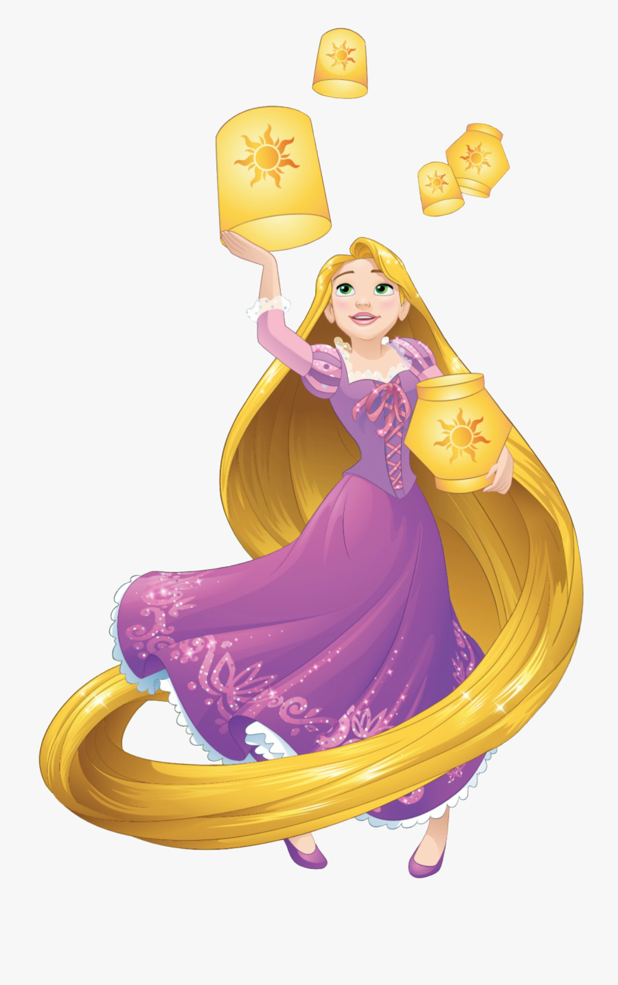 Nuevo Artwork/png En Hd De Rapunzel - Rapunzel Png, Transparent Clipart
