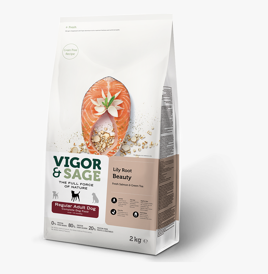 Clip Art Vigor Sage Beauty Regular - Vigor And Sage Dog Food, Transparent Clipart