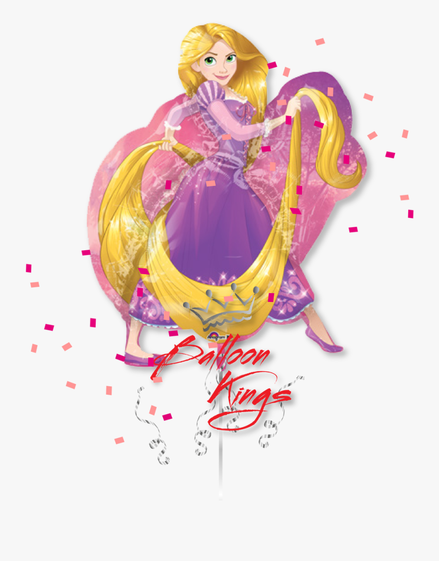 Princess Rapunzel, Transparent Clipart
