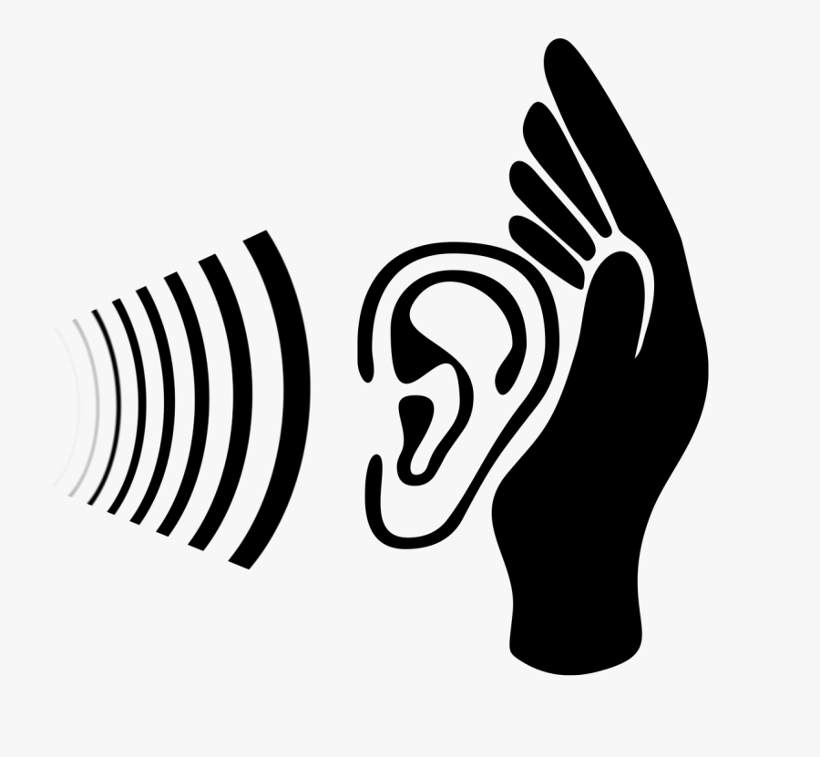 Listening Ears Transparent Background - Listening Transparent Background, Transparent Clipart