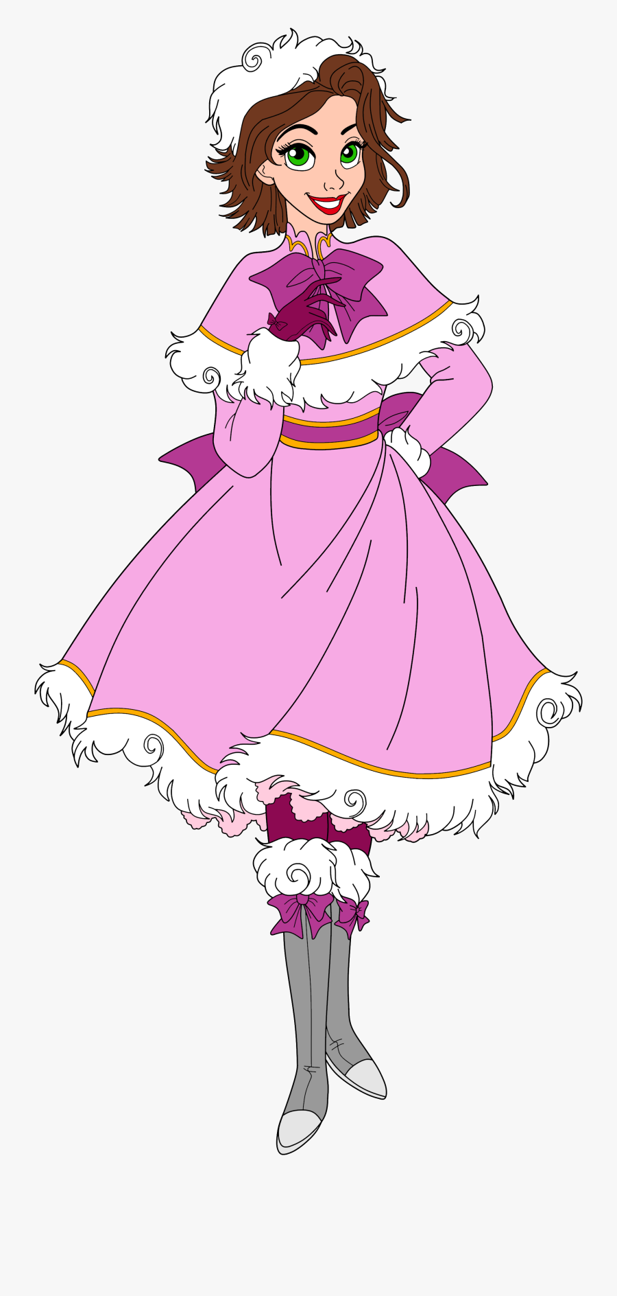 Disney Winter Warrior - Rapunzel Winter, Transparent Clipart