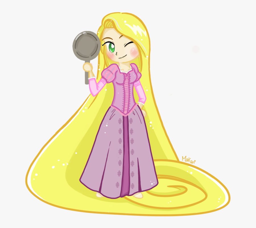 Rapunzel Cute Png - Cartoon Images Of Rapunzel, Transparent Clipart