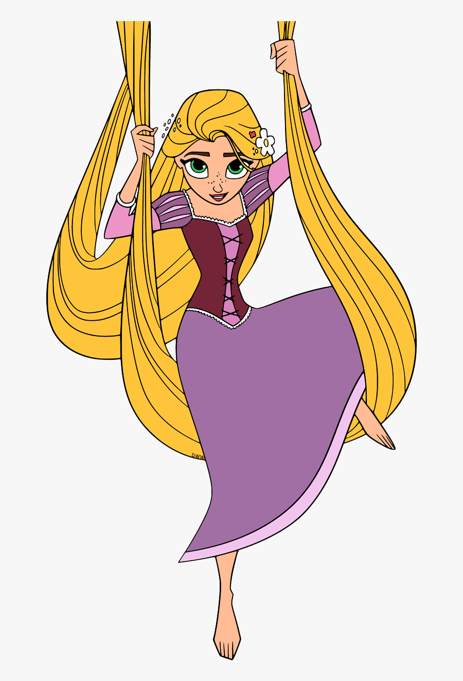 Tangled The Series Rapunzel Clipart, Transparent Clipart
