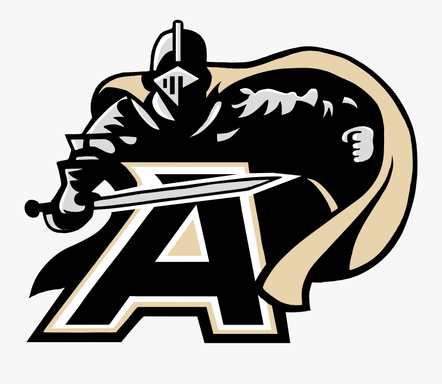 Knights Clipart Svg - Army Black Knights Logo, Transparent Clipart