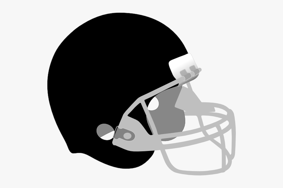 Football Helmets Clipart Black, Transparent Clipart