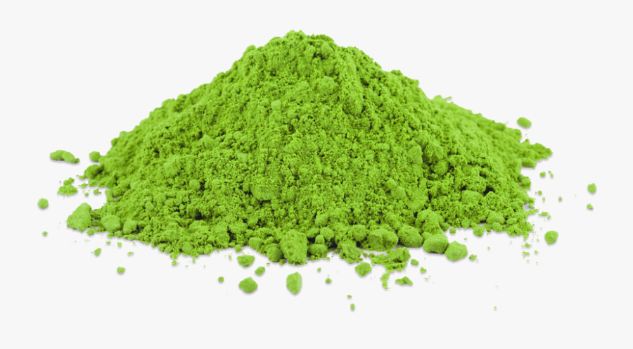 Green Tea Leaves Pile Of Matcha - Green Tea Powder Png, Transparent Clipart