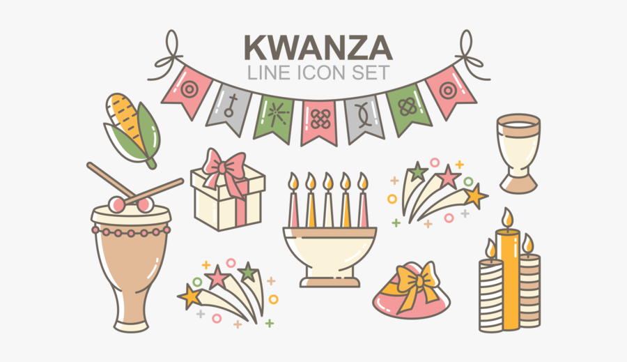 Kwanzaa Icons Vector - Kwanzaa Icons, Transparent Clipart