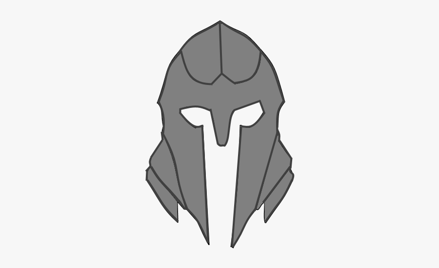 Knight Helmet Png - Sketch, Transparent Clipart