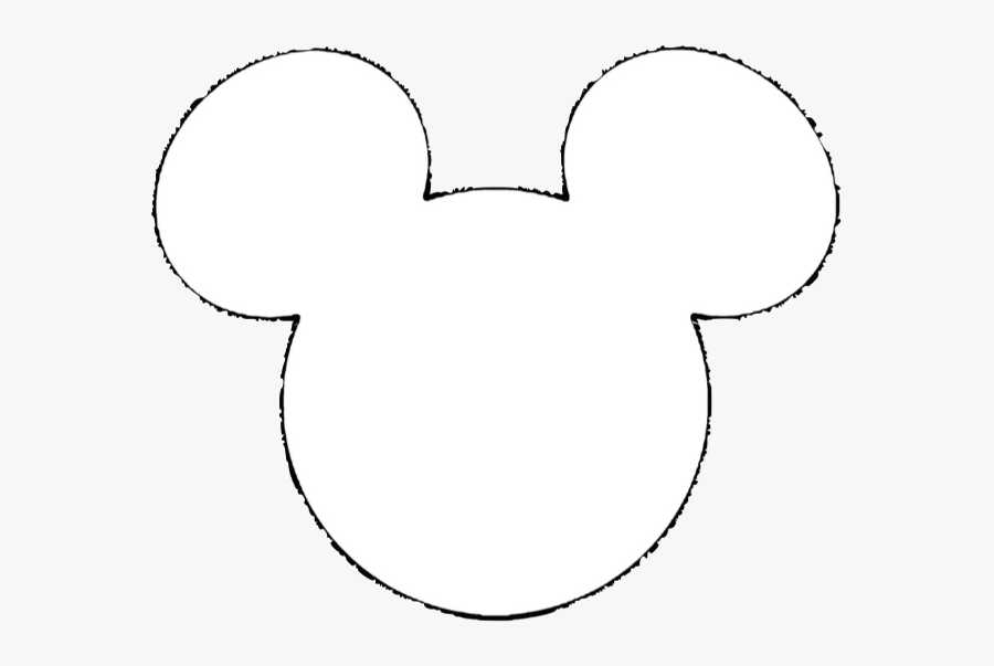 Mickey Ears Copy - White Mickey Ears Png, Transparent Clipart