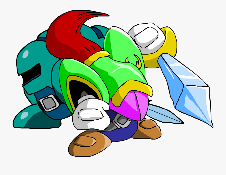 Blade Clipart Knight Sword - Kirby Meta Knight Eat, Transparent Clipart