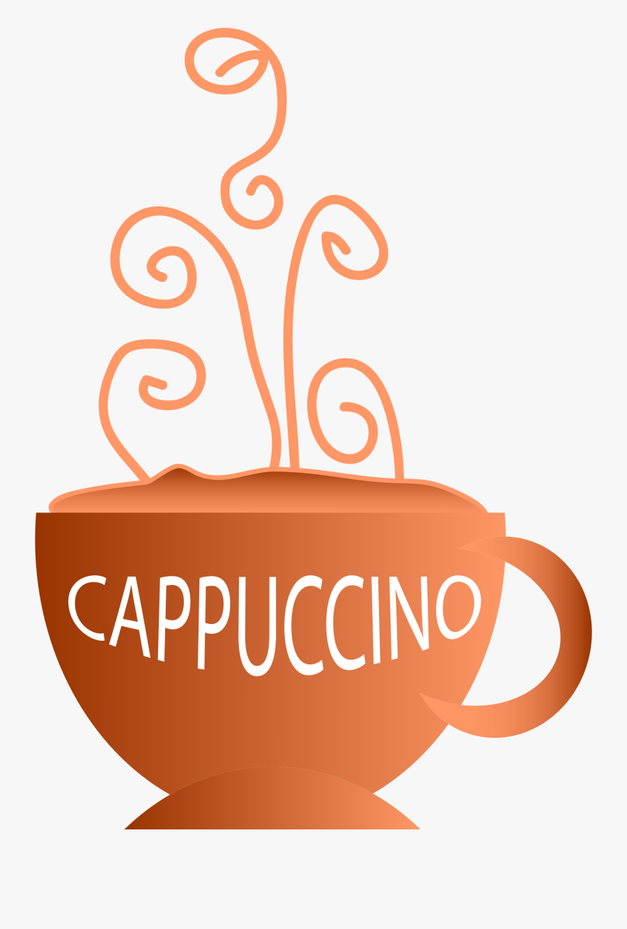 Latte Clipart Cappucino - Cappuccino Clip Art, Transparent Clipart