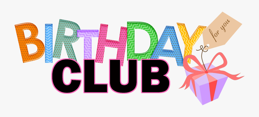 Straightup Hookups Birthday Group August Birthday Clip - Birthday Club, Transparent Clipart