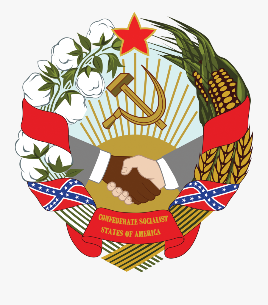 American Revolution Clipart - Confederate Socialist States Of America, Transparent Clipart