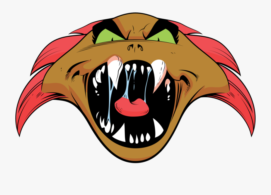 Scarey Clip Scary Tooth Clip Art Transparent Stock - Cartoon, Transparent Clipart