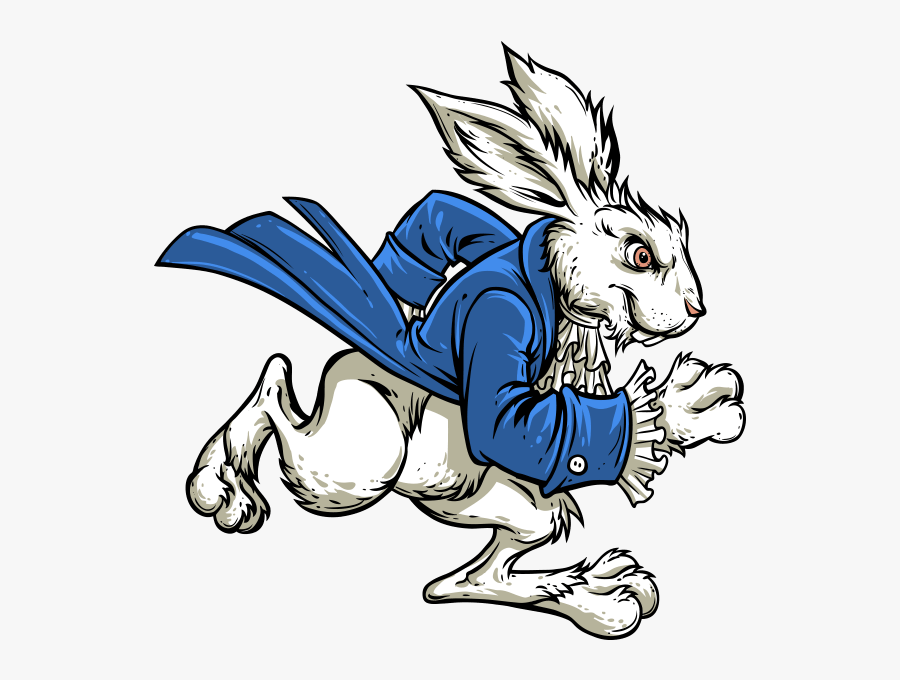 Transparent Running Hare Clipart - March Hare Running, Transparent Clipart