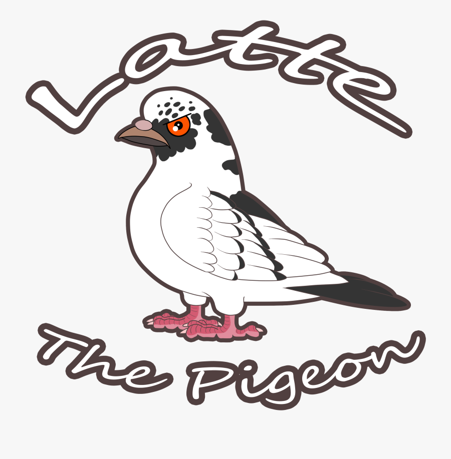 Clip Art Angry Pigeon, Transparent Clipart