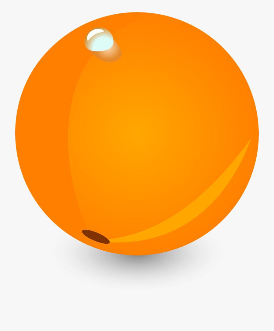 Fruit Water Splash Clipart Ball - Circle, Transparent Clipart