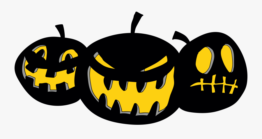 Transparent Halloween Pumpkins Clipart - Pumpkin Vector Png, Transparent Clipart