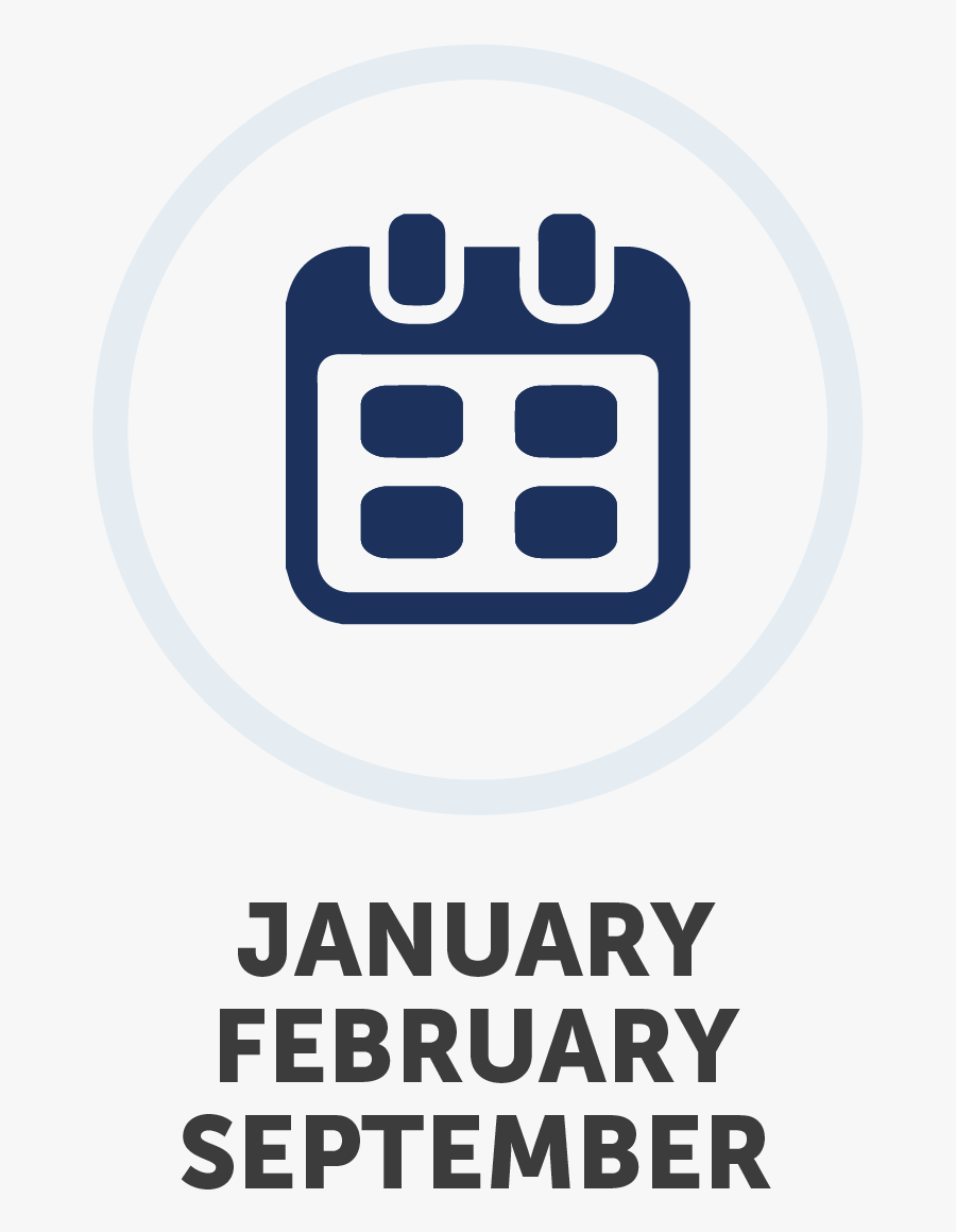 January, February And September Are The Best Months - Vos, Transparent Clipart
