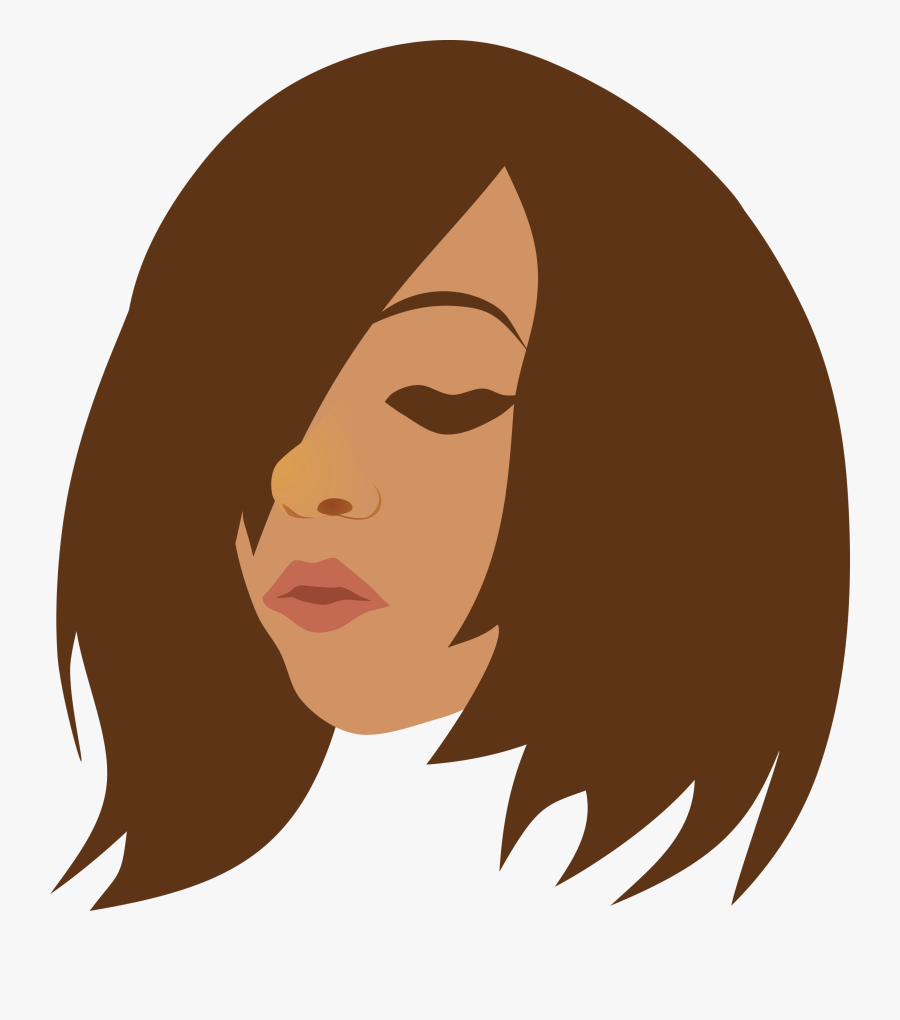 Clipart - Pretty Face Clipart Transparent, Transparent Clipart