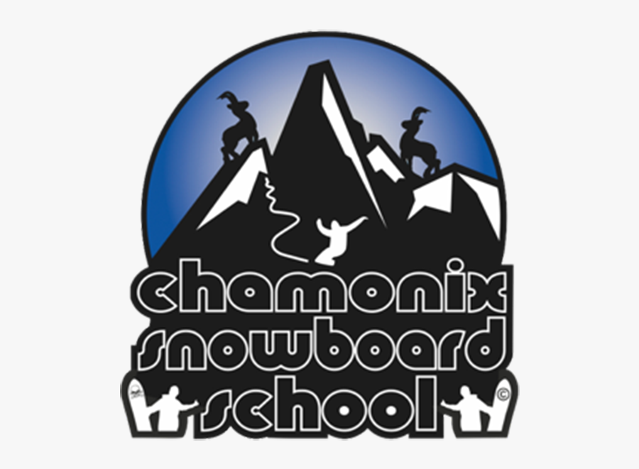 Slide Background - Chamonix Snowboard School, Transparent Clipart