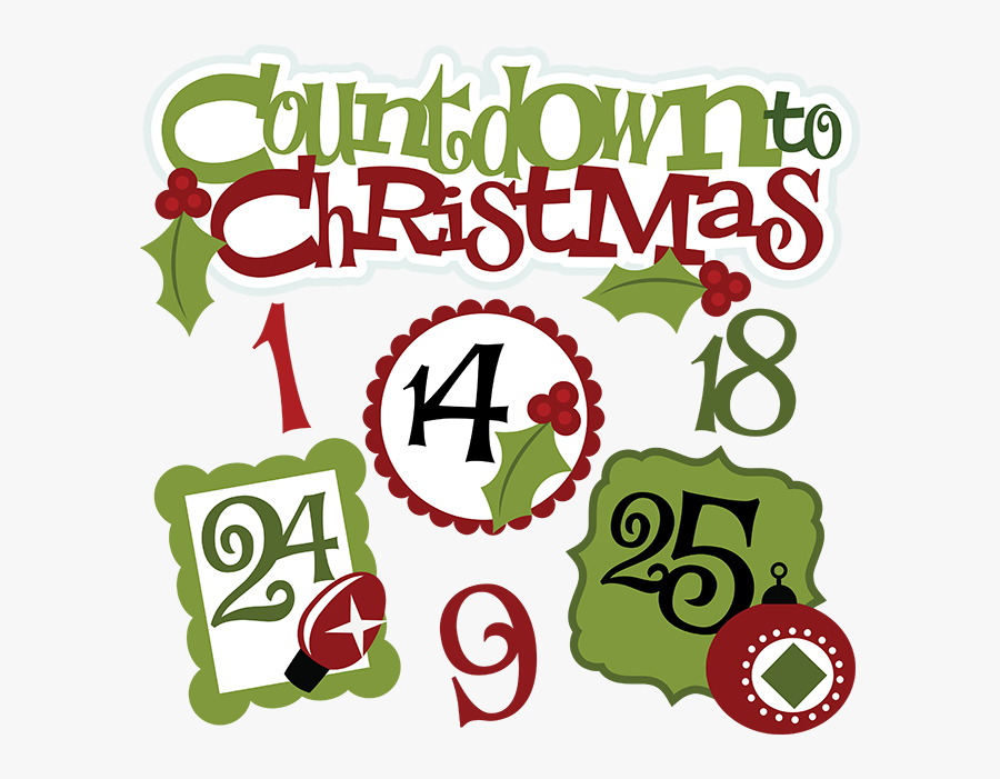 Countdown To Christmas Sale, Transparent Clipart