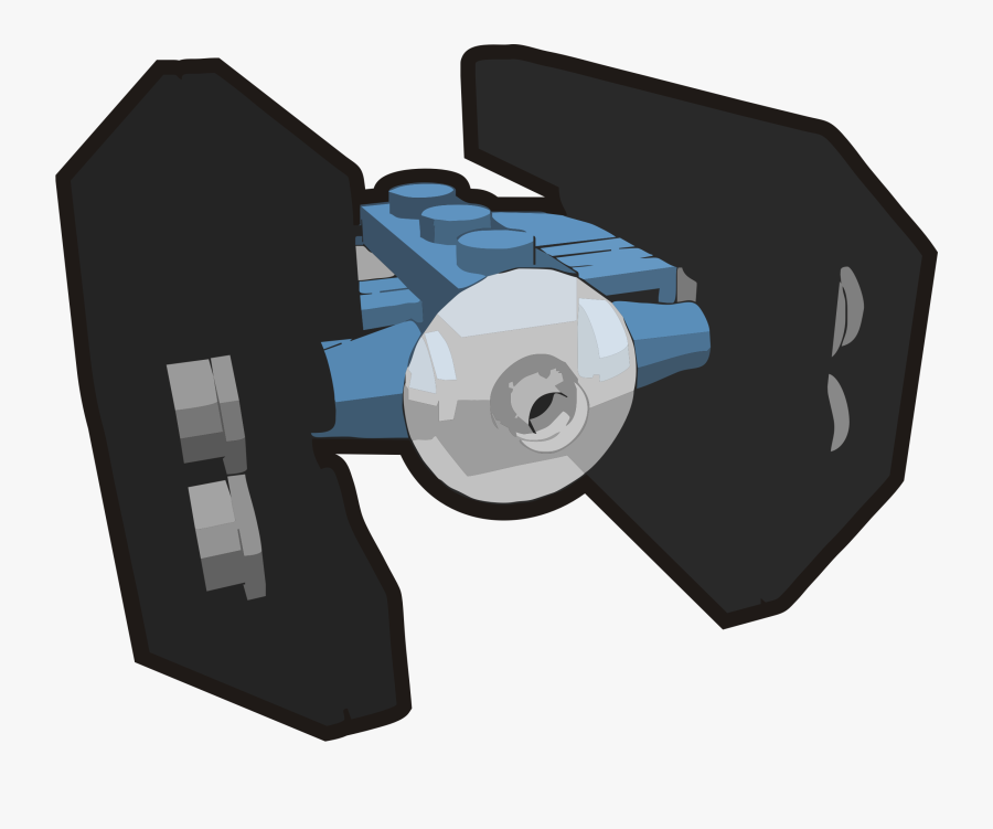 Machine,angle,tool - Star Wars Tie Pictures Clipart Cartoon, Transparent Clipart