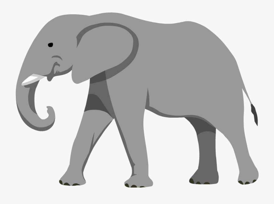 Transparent Bullfighting Clipart - Indian Elephant, Transparent Clipart