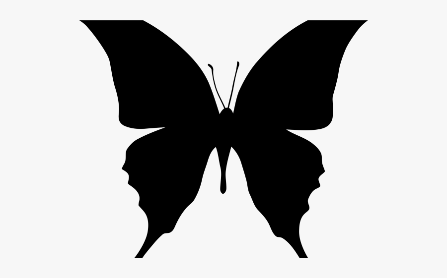 Butterfly Clip Art Black, Transparent Clipart