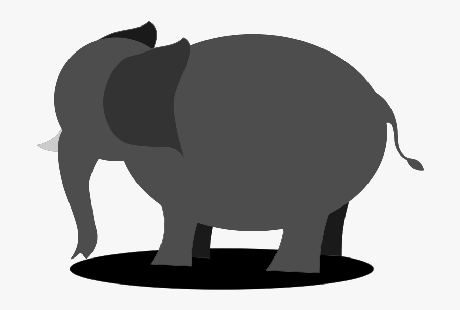 Image - Indian Elephant, Transparent Clipart