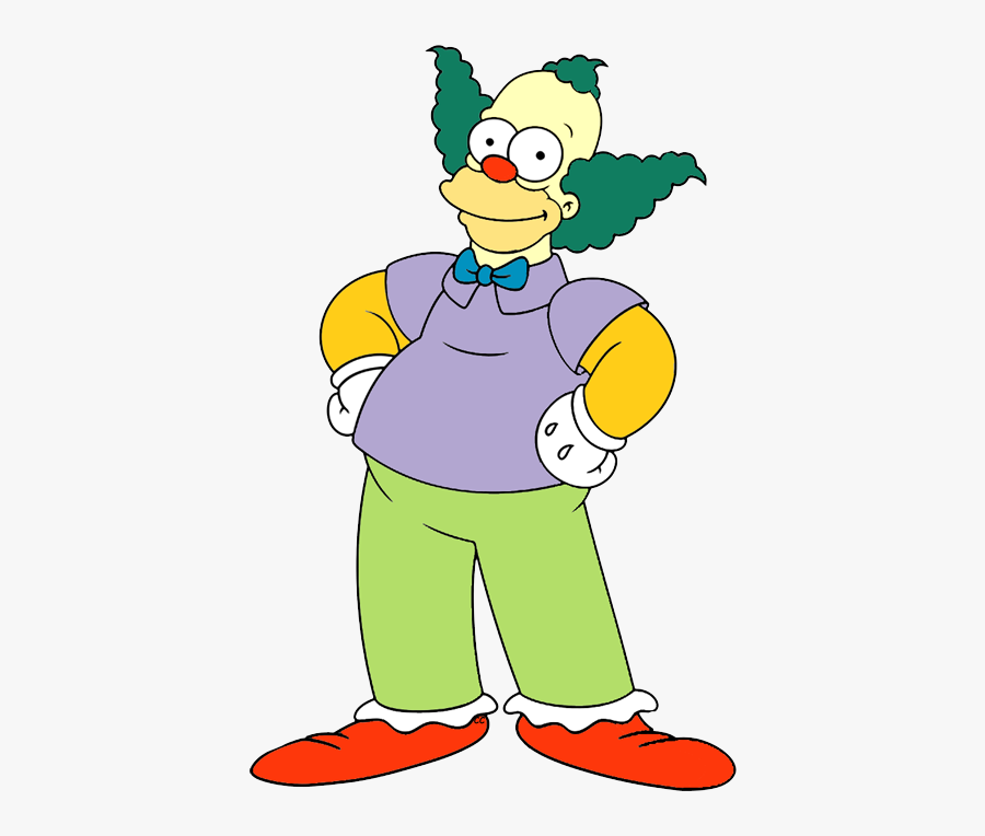 The Simpsons Clip Art Images - Krusty The Clown Png , Free Transparent