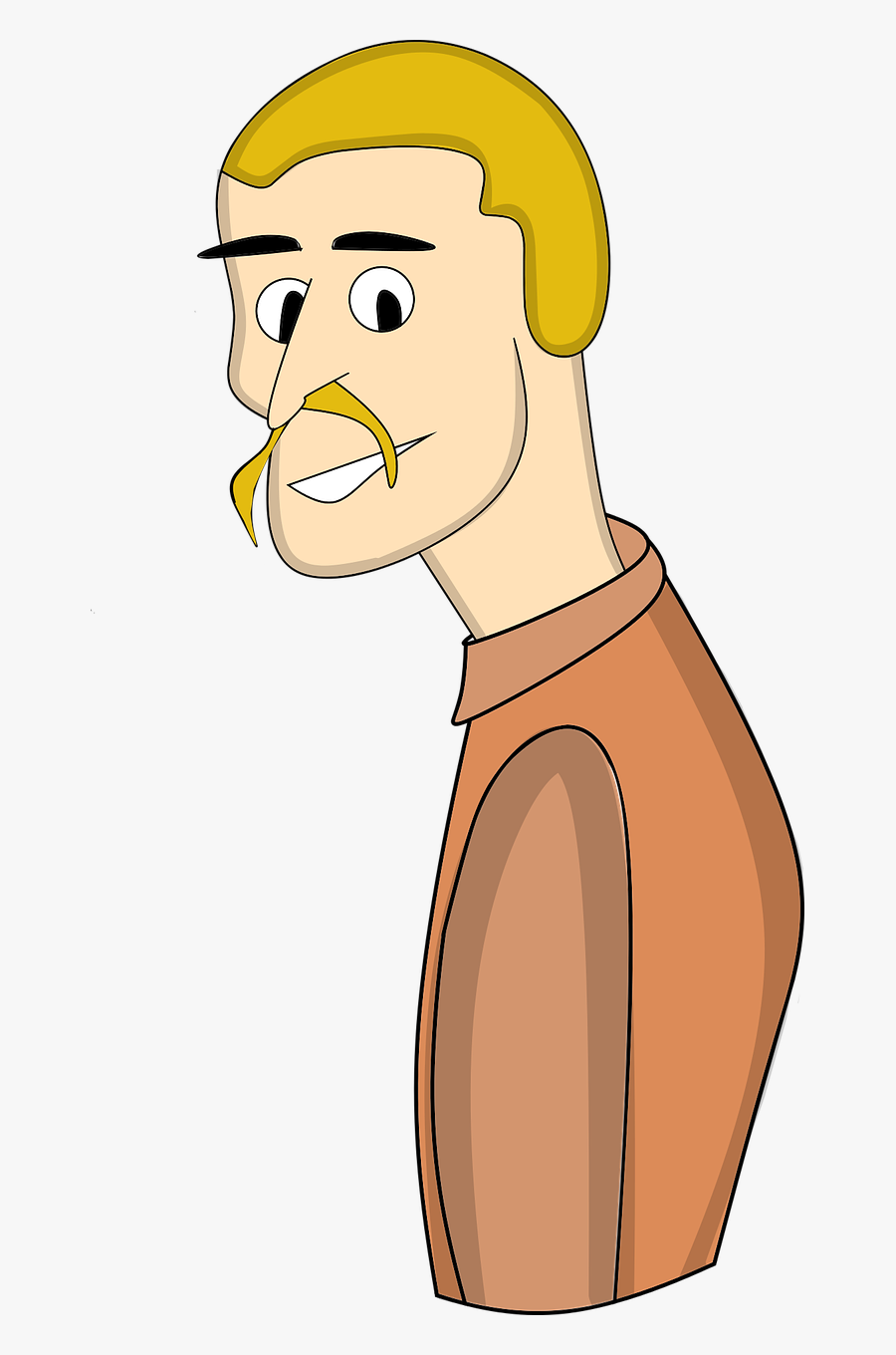 Figure Man Character Free Picture - Cartoon, Transparent Clipart