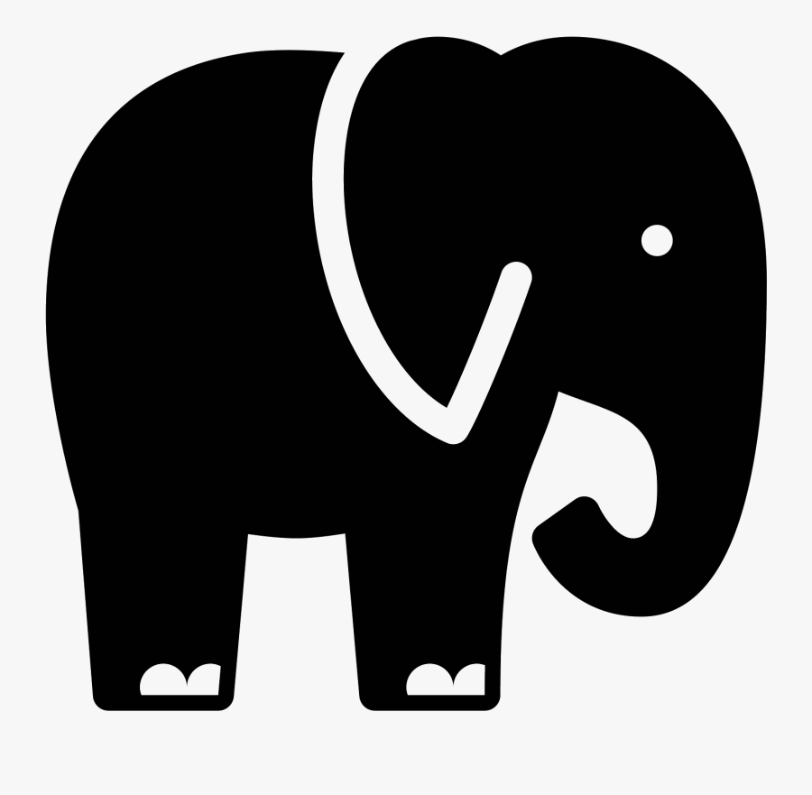 Picture Freeuse Filled Icon Free Download - Icon Elephant Transparent Background, Transparent Clipart