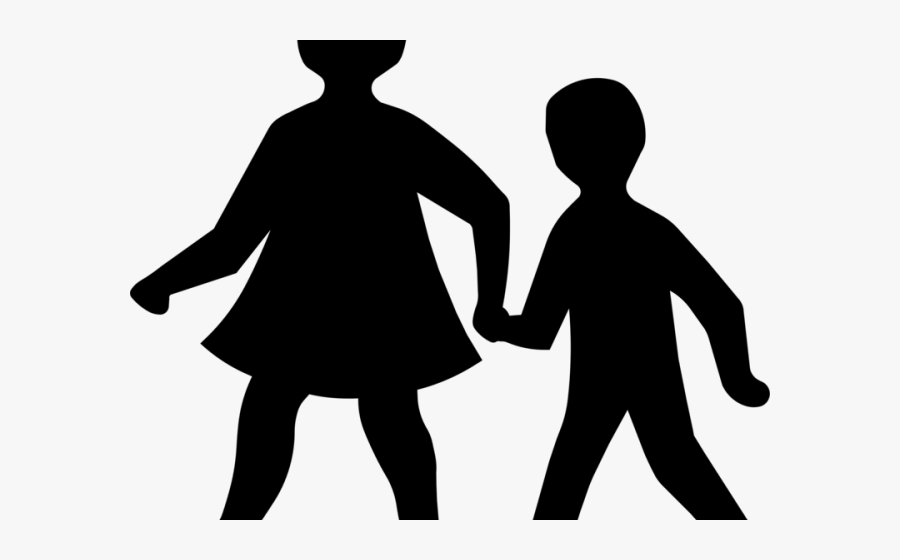 Children Road Sign, Transparent Clipart