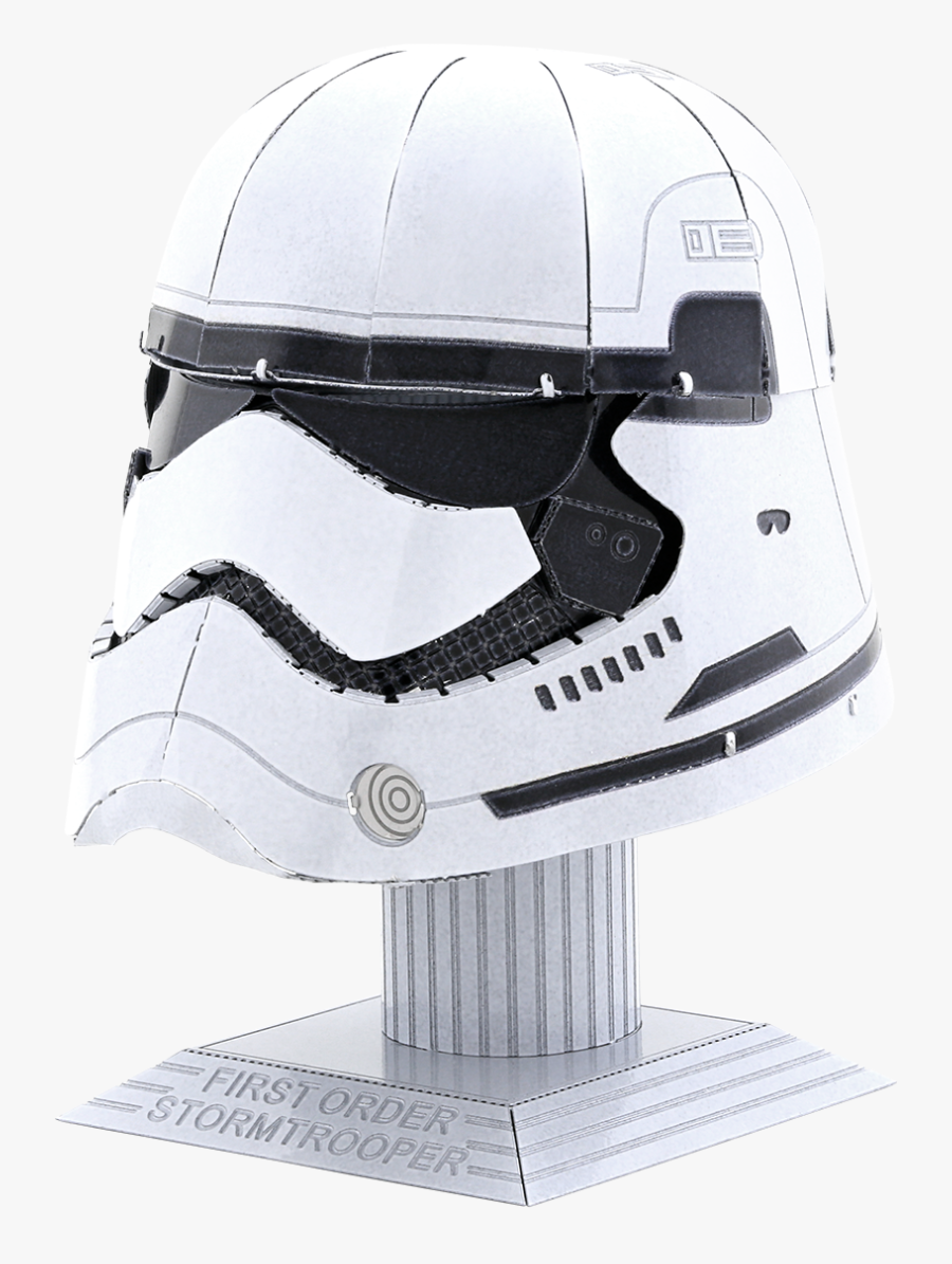 Metal Earth Star Wars - First Order Stormtrooper Helmet, Transparent Clipart
