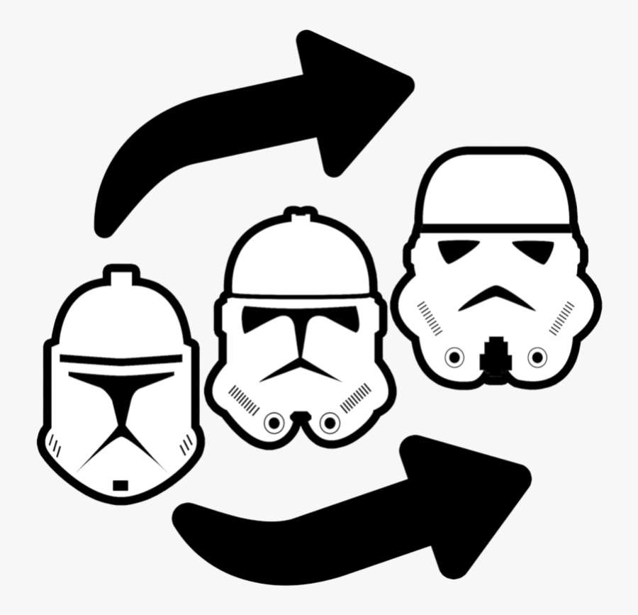 Stormtrooper Built To Last Vs Clone Trooper Clipart, Transparent Clipart