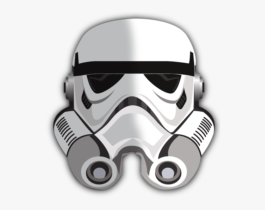Anakin Skywalker Stormtrooper Clone Trooper R2-d2 Motorcycle - Star Wars Stormtrooper Head Png, Transparent Clipart